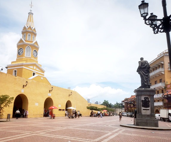 Colombia historical squre
